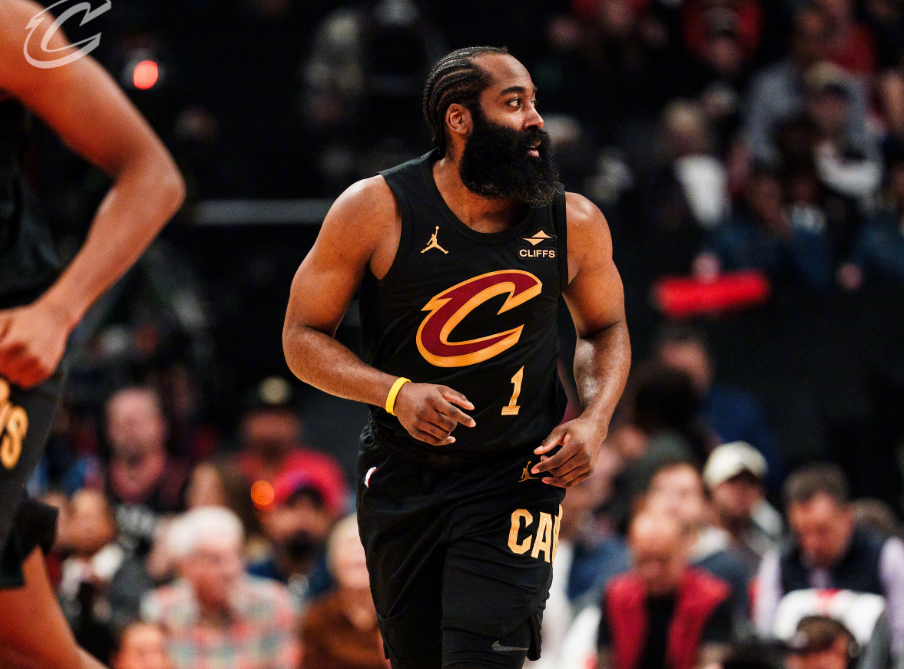 www.wellbet.com-从2-0到2-2！哈登19分8助，骑士葬送好局，米切尔表现依旧低迷